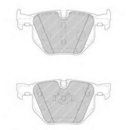 PASTIGLIE FRENO POSTERIORI BMW SERIE 5 - SERIE 6 BOSCH 0986424766