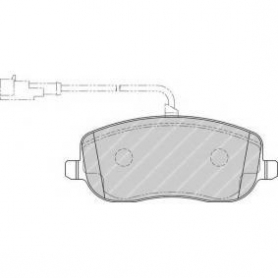 PASTIGLIE FRENO ANTERIORI FIAT CROMA - CITROEN C8 FERODO