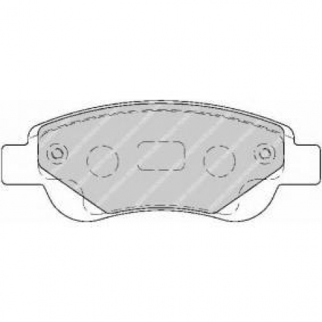 PASTIGLIE FRENO ANTERIORI CITROEN C1 - PEUGEOT 107 - TOYOTA AYGO 