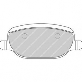 PASTIGLIE FRENO POSTERIORI ALFA 159 