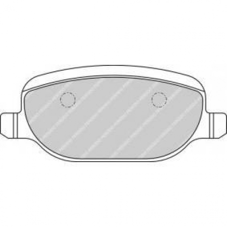 PASTIGLIE FRENO POSTERIORI ALFA 159 