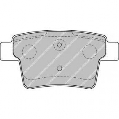 PASTIGLIE FRENO POSTERIORI FORD MONDEO III MARCA GNC P1351