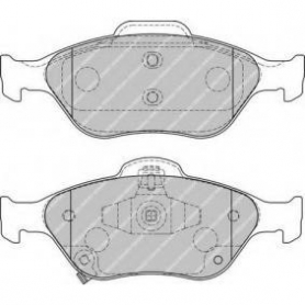 PASTIGLIE FRENO ANTERIORI TOYOTA YARIS DAL 2005 FERODO