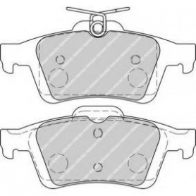 PASTIGLIE FRENO POSTERIORI FORD FOCUS II- FERODO