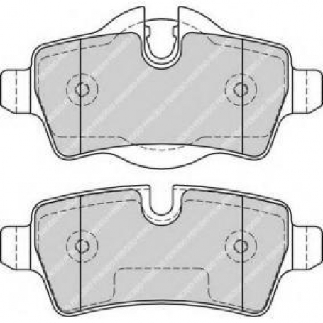 PASTIGLIE FRENO POSTERIORI MINI - MINI CLUBMAN BOSCH 0986494242