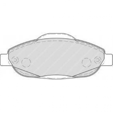 PASTIGLIE FRENO ANTERIORI PEUGEOT 3008 - 308 - 408 BOSCH 0986494261