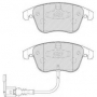 PASTIGLIE FRENI ANTERIORE AUDI Q3-SEAT ALHAMBRA-VW TIGUAN FERODO FDB4057 POSIZ.ORIGINALE