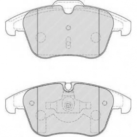 PASTIGLIE FRENO ANTERIORI CITROEN C5 - PEUGEOT 407 GNC P1706