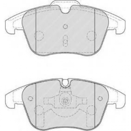 PASTIGLIE FRENO ANTERIORI CITROEN C5 - PEUGEOT 407 GNC P1706
