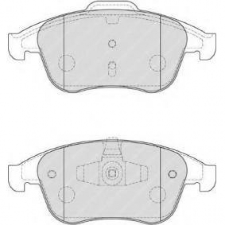 PASTIGLIE FRENO ANTERIORI RENAULT CLIO IV - GRAN SCENIC III 