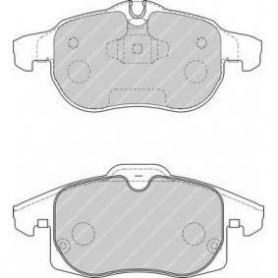 FDB4188 - PASTIGLIE FRENO ANTERIORI OPEL ASTRA H