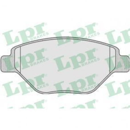 FDB1409 - PASTIGLIE FRENO POSTERIORI RENAULT MEGANE II BOREAL CASSA 54/A