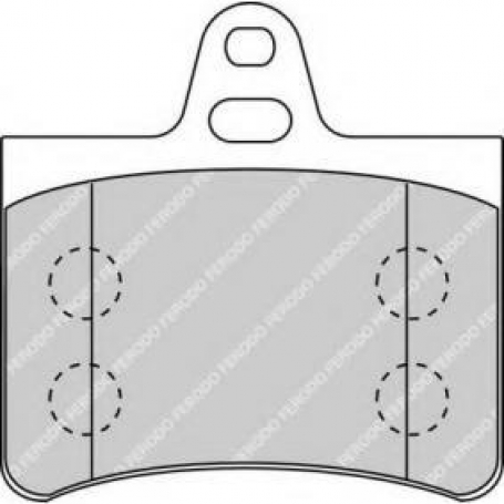 PASTIGLIE FRENO POSTERIORI CITROEN C5 BOSCH 0986424580 - GALFER GA20604