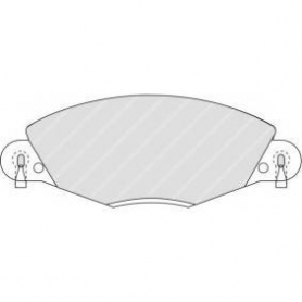 PASTIGLIE FRENO ANTERIORI CITROEN C5 2.2 HDI - 3.0 V6 - BOSCH 0986424581 - CASSA 55/A