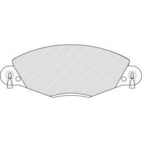 PASTIGLIE FRENO ANTERIORI CITROEN C5 2.2 HDI - 3.0 V6 - BOSCH 0986424581 - CASSA 55/A