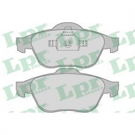 FDB1440 - PASTIGLIE FRENO ANTERIORI RENAULT LAGUNA II LPR - BOREAL CASSA 55/A