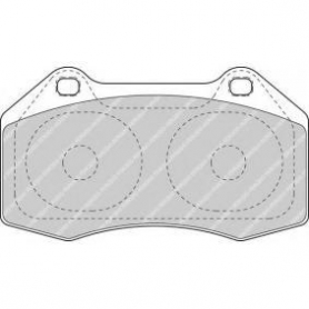 PASTIGLIE FRENO ANTERIORI RENAULT CLIO III 2.0 16V SPORT CASSA 55/A