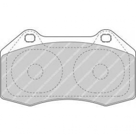 PASTIGLIE FRENO ANTERIORI RENAULT CLIO III 2.0 16V SPORT CASSA 55/A