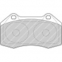 FDB1667 - PASTIGLIE FRENO ANTERIORI RENAULT CLIO III 2.0 16V SPORT CASSA 55/A
