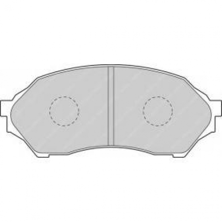 677981 - PASTIGLIE FRENO ANTERIORI TIC ROULANDS MAZDA 323 CASSA 56/A