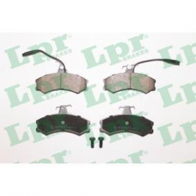 FVR287 - PASTIGLIE FRENO ANTERIORI FIAT DUCATO - CITROEN C22 - C25 - LPR 