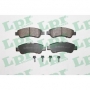 05P1289 - FVR1927 - PASTIGLIE FRENO POSTERIORI FIAT DUCATO LPR 05P1289