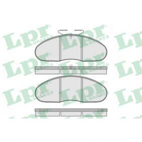 FDB750 - FVR941 - PASTIGLIE FRENO ANTERIORI MERCEDES MB 100 DISPONIB.TICROULANDS 458581 CASSA 57/A