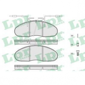 FVR792 - PASTIGLIE FRENO ANTERIORI NISSAN DISPONIBILI MK D1269M CASSA 58/A