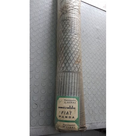 SERIE TAPPETI IN GOMMA FIAT PANDA FINO AL 2003 ORIGINALI DELL'EPOCA