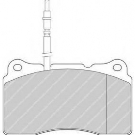 PASTIGLIE FRENO ANTERIORI CITROEN C8 - PEUGEOT 607 - 3.0 V6 LANCIA PHEDRA 3.0 V6 FERODO CASSA 59/A