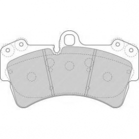 PASTIGLIE FRENO ANTERIORI AUDI Q7 - 3.0 TDI - PORSCHE CAYENNE TURBO - TUAREG - CASSA 59/A