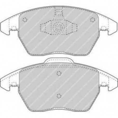 PASTIGLIE FRENO ANTERIORI PEUGEOT 307 - 308 - 408 - CITROEN C4 - FERODO CASSA 59/A