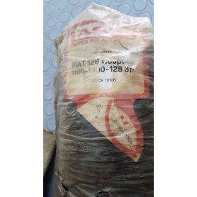 SERIE TAPPETI IN GOMMA FIAT 128 COUPE' PREFORMATI ORIGINALI DELL'EPOCA