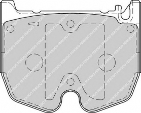 FDB1810 - PASTIGLIE FRENO ANTERIORI MERCEDES S 55 AMG - S63 AMG KOMPRESSOR CL - SL - CASSA 60/A