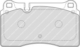 FDB1877 - PASTIGLIE FRENO ANTERIORI VOLKSWAGEN TUAREG 3.0 V6 TDI - 3.2 V6 CASSA 60/A