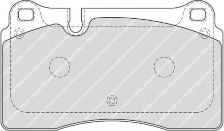 FDB1877 - PASTIGLIE FRENO ANTERIORI VOLKSWAGEN TUAREG 3.0 V6 TDI - 3.2 V6 CASSA 60/A