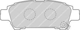 FDB1530 - PASTIGLIE FRENO POSTERIORI TOYOTA AVENSIS DISPONIBILI ORIGINALI TOYOTA 04466-28070 CASSA 60/A