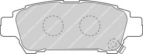 FDB1530 - PASTIGLIE FRENO POSTERIORI TOYOTA AVENSIS DISPONIBILI ORIGINALI TOYOTA 04466-28070 CASSA 60/A