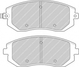 PASTIGLIE FRENO ANTERIORI SUBARU FOREST CASSA 60/A