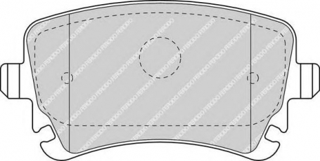 PASTIGLIE FRENO POSTERIORI AUDI A4 - A6 GALFER 20758 CASSA 61/A
