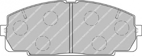 FVR1884 - PASTIGLIE FRENO ANTERIORI TOYOTA DYNA - HIACE TICROULANDS 489481 CASSA 62/A