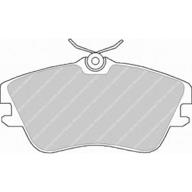 PASTIGLIE FRENO ANTERIORI VOLKSWAGEN TRASPORTER TRW GDB1092 - TICROULANDS 511TR62C53 - CASSA 64/A