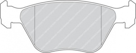 PASTIGLIE FRENO ANTERIORI FORD SIERRA COSWORTH 4X4 CASSA 66/A