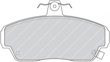 PASTIGLIE FRENO ROVER 820 - CASSA 66/A DISPONIBILI FERODO FDB771