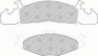 PASTIGLIE FRENO ANTERIORE JEEP - CRYSLER CASSA 66/A DISPONIBILE FERODO FDB926