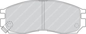 PASTIGLIE FRENO ANTERIORI MITSUBISHI COLT CASSA 67/A