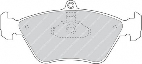 PASTIGLIE FRENO ANTERIORI OPEL CALIBRA - VECTRA - CASSA 69/A 