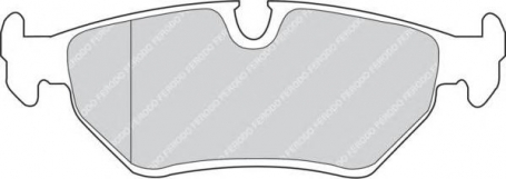 PASTIGLIE FRENO POSTERIORI JAGUAR XJ12 - FIAT ULISSE - PEUGEOT 809 CASSA 73/A