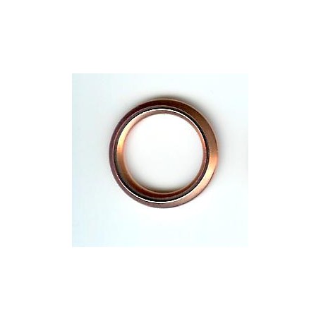 4252 - RONDELLA TAPPO SOTTOCOPPA OLIO A SCHIACCIAMENTO ESTERNO 22 INTERNO 16 IN RAME