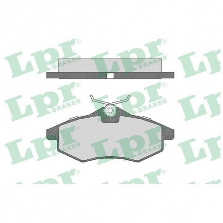 FDB1542 - PASTIGLIE FRENO ANTERIORI CITROEN C2 - C3 LPR